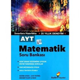 Aydın Yayınları - Üniversiteye Hazırlık Ayt Matematik Soru Bankası