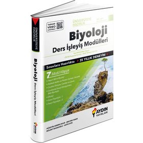Aydın Yayınları - Üniversiteye Hazırlık TYT-AYT Biyoloji Ders İşleyiş Modülleri