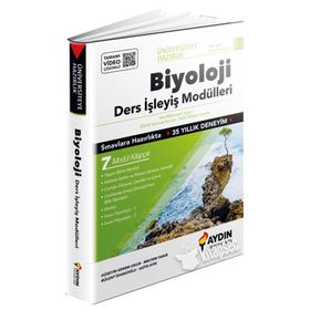 Aydın Yayınları - Üniversiteye Hazırlık TYT-AYT Biyoloji Ders İşleyiş Modülleri