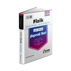 Aydın Yayınları Üniversiteye Hazırlık TYT Fizik Yaprak Testleri