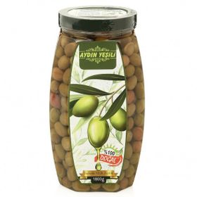 Aydın Yeşili 3 lt Doğal Salamura Yeşil Çizik Zeytin
