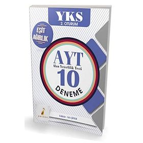 Aydın YKS 2.Oturum AYT 10 Fasikül Deneme - kollektif