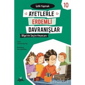 Ayetlerle Erdemli Davranışlar Seti - 10 Kitap Takım - Kolektif