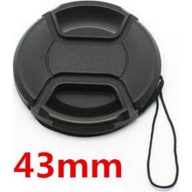 Ayex 43 mm Snap On Bağcıklı Objektif Lens Kapağı