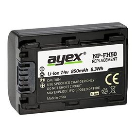 Ayex Np-Fh50 Sony Kamera Uyumlu Batarya