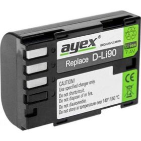 Ayex Pentax K7 K5 K5 II K5 IIS K3 K01 645D Uyumlu D-Li90 Batarya