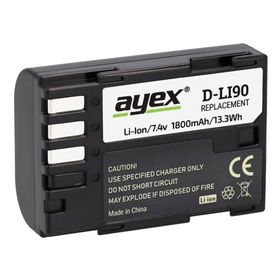 Ayex Pentax K7 K5 K5 II K5 IIS K3 K01 645D Uyumlu D-Li90 Batarya
