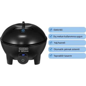 Aygaz Cadac Ebraai 40 Elektrikli Barbekü