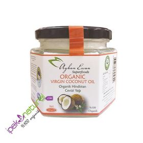 Ayhan Ercan 300 gr Organik Katı Hindistan Cevizi Yağı