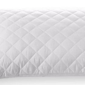 Ayhome 4 Adet 50x70 cm Pamuklu Kapitoneli Sıvı Geçirmez Beyaz Yastık Koruyucu Alez Kılıfı