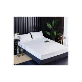 Ayhome Tek Kişilik Alez Mikro Full Kenar Fitted Su Sıvı Geçirmez Yatak Koruyucu 120 X 200 CM Beyaz Alez