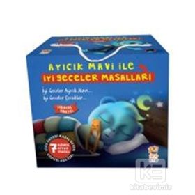 Ayıcık Mavi ile İyi Geceler Masalları Seti-7 Kitap Takım - Kolektif