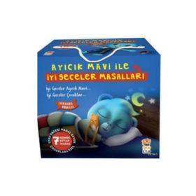 Ayıcık Mavi ile İyi Geceler Masalları Seti-7 Kitap Takım - Kolektif