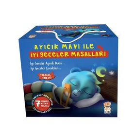 Ayıcık Mavi ile İyi Geceler Masalları Seti-7 Kitap Takım - Kolektif