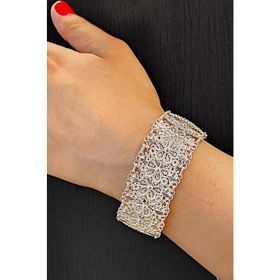 Aykat BLK-201 Telkari El İşi Gümüş Bileklik