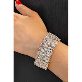Aykat BLK-201 Telkari El İşi Gümüş Bileklik
