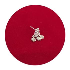 Aykat Gümüş Sallantılı Pullu Hızma Kadın Taşsız Gümüş Hızma