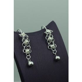 Aykat KUPE-106 Kişniş Telkari El Yapımı Gümüş Küpe