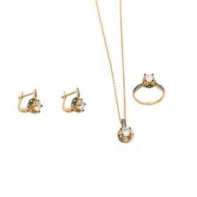 Aykat SET-290 Kadın Gümüş Takı Seti