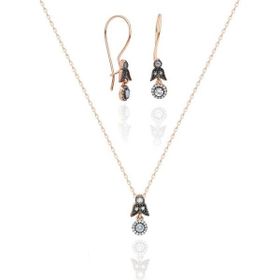 Aykat SET-380 Kadın Gümüş Takı Seti