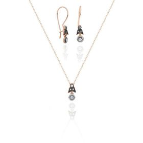 Aykat SET-380 Kadın Gümüş Takı Seti
