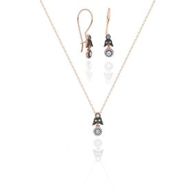Aykat SET-380 Kadın Gümüş Takı Seti