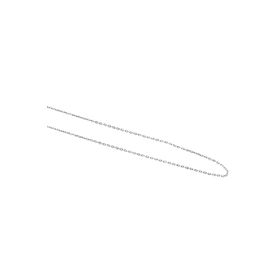 Aykat ZNC-20 Zincir 45 cm Uzunluğunda Rodyumlu Ucu Zinciri Kadın Gümüş Kolye