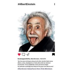Aylak Adam Hobi 8681980580526 Albert Einstein Bookstagram Defter