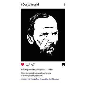 Aylak Adam Hobi 8681980580601 Dostoyevski Bookstagram Defter
