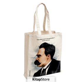 Aylak Adam Hobi 8681980581691 Friedrich Nietzsche Kadın Günlük Bez Çanta