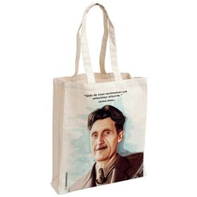 Aylak Adam Hobi 8681980581707 George Orwell Kadın Günlük Bez Çanta