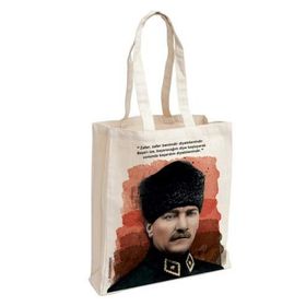 Aylak Adam Hobi 8681980581806 Mustafa Kemal Atatürk Kadın Günlük Bez Çanta