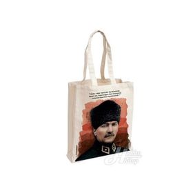 Aylak Adam Hobi 8681980581806 Mustafa Kemal Atatürk Kadın Günlük Bez Çanta