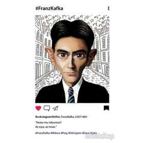 Aylak Adam Hobi Franz Kafka Bookstagram Defter