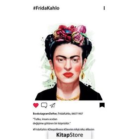 Aylak Adam Hobi Frida Kahlo Bookstagram Defter