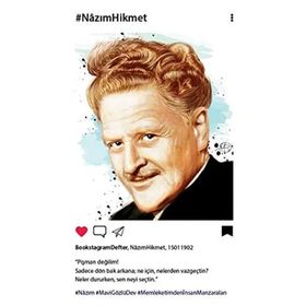 Aylak Adam Hobi Nâzım Hikmet Bookstagram Defter