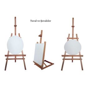 Aymi 175 cm Kayın Şövale