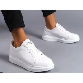 Aymood SLW151 Boost BT Siyah Bağcıklı Cilt Erkek Günlük Ayakkabı