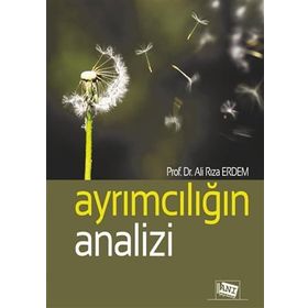 Ayrımcılığın Analizi - Ali Rıza Erdem