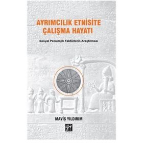 Ayrımcılık Etnisite Çalışma Hayatı Sosyal Psikolojik Faktörlerin Araştırılması - Maviş Yıldırım