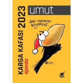 Ayrıntı Yayınları Karga Kafası Ajanda 2023
