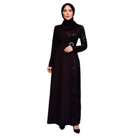 Ayşe Melek 2516 Siyah Abiye Kadın Elbise