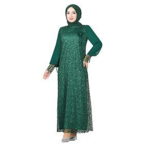 Ayşe Melek 2517 Zümrüt Abiye Kadın Elbise