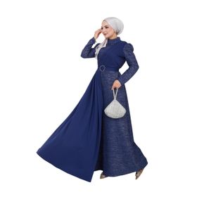 Ayşe Melek 2538 Lacivert Abiye Kadın Elbise