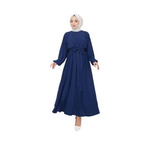 Ayşe Melek 2590 Lacivert Abiye Kadın Elbise