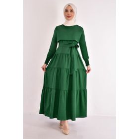 Ayşe Melek 2610 Zümrüt Abiye Kadın Elbise