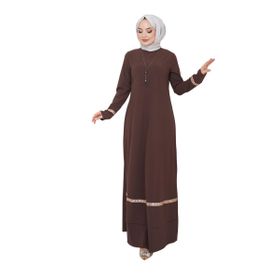 Ayşe Melek 2682 Kahverengi Abiye Kadın Elbise