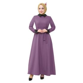 Ayşe Melek 2687 Lila Abiye Kadın Elbise