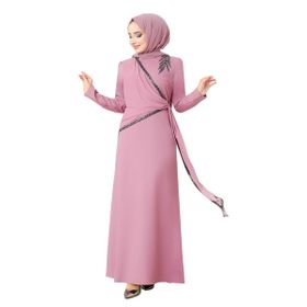 Ayşe Melek 2691 Gül Kurusu Abiye Kadın Elbise