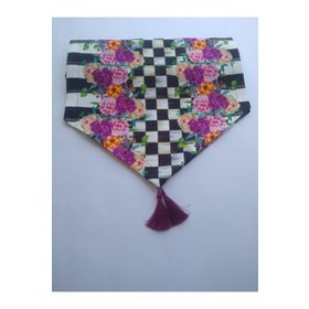 Ayşemce 1064 Runner (Karanfil Çiçek Desen Dijital Baskı)